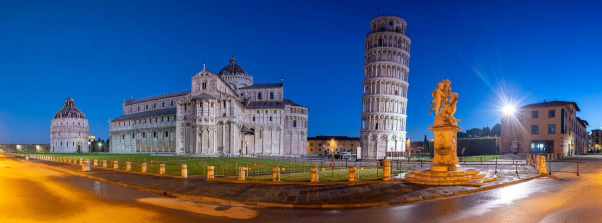 view of Pisa, Italy