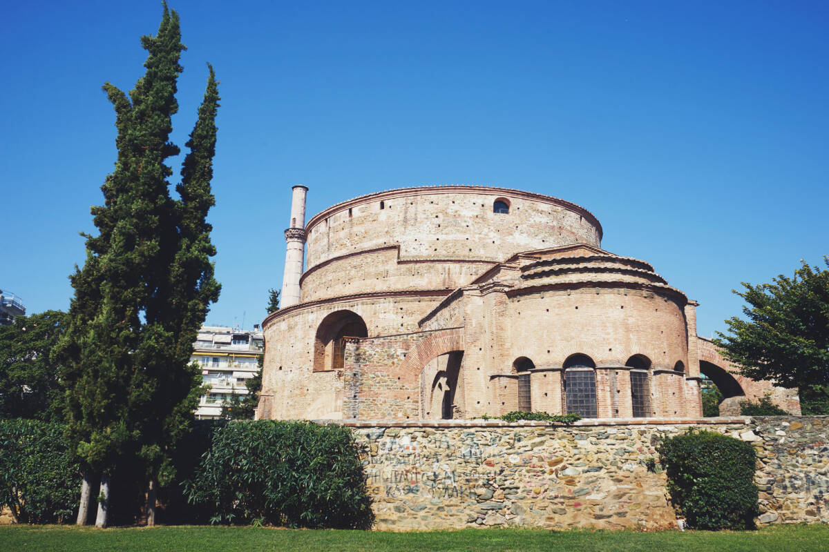 The Rotunda of Galerius, Thessaloniki, Greece. UNESCO World Heritage Site.