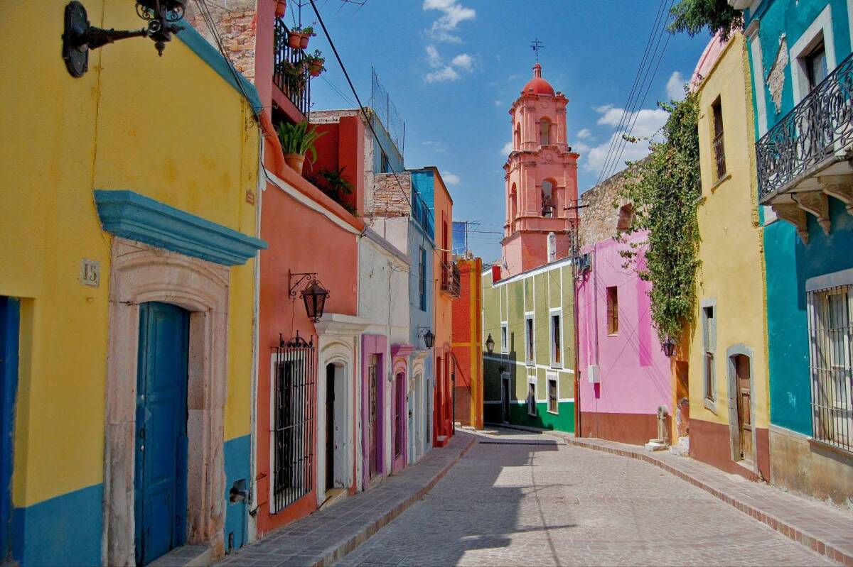 The colorful streets of Guanajuato, a UNESCO World Heritage Site, make it a picturesque and safe destination for tourists in Mexico.